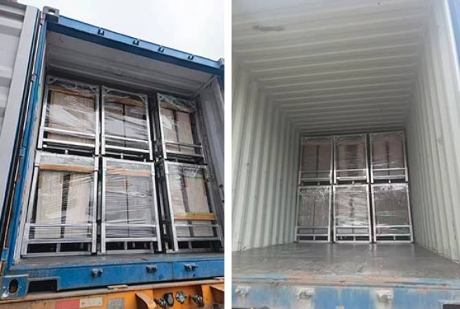 Контейнер листового керамогранита